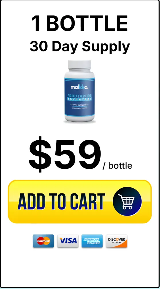 ProstaPure one bottle