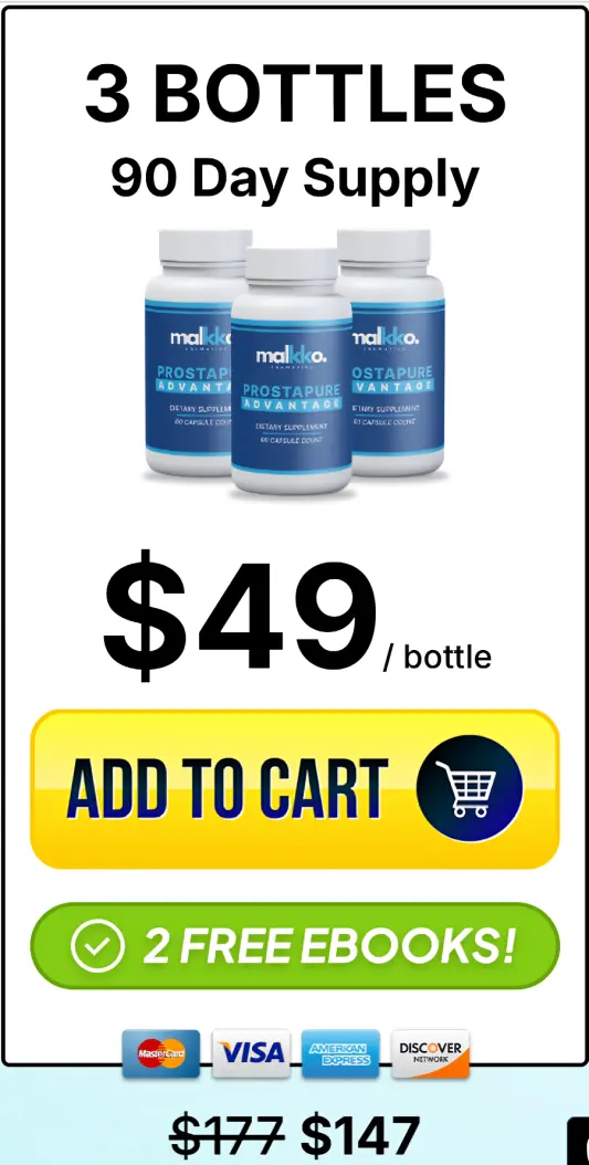 ProstaPure three bottles order