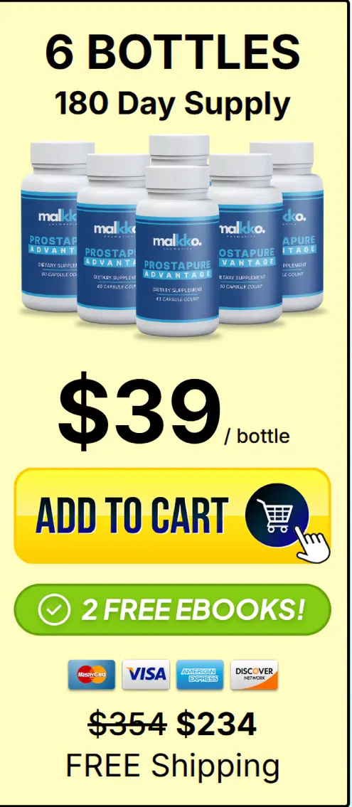 ProstaPure 6 bottles